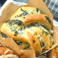 Spinach Feta Knots