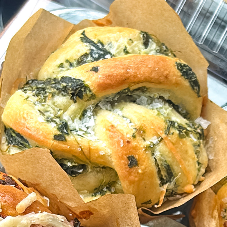 Spinach Feta Knots